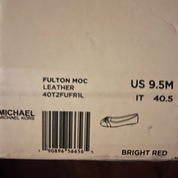 New Michael Kors Red Flats - Picture 7 of 12